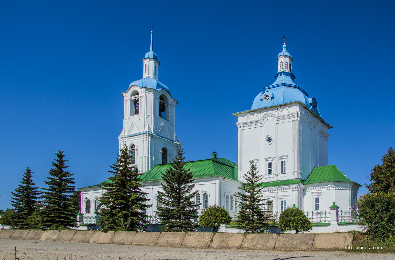 Троицкая церковь в с. Быстрица Оричевского района