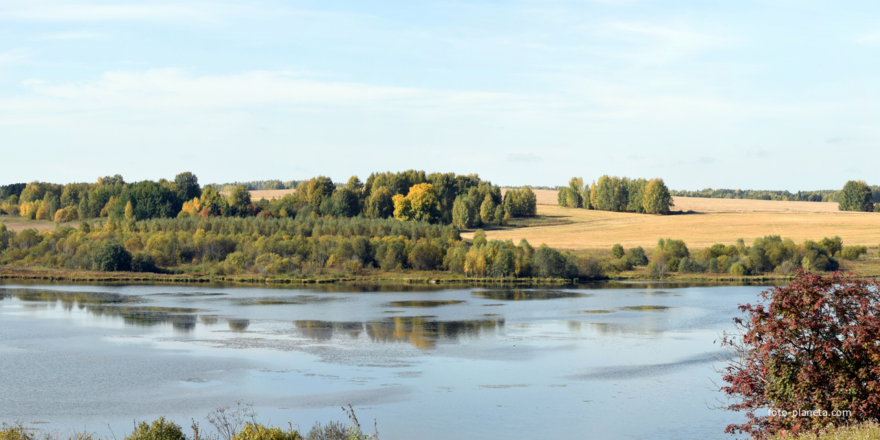 Река Куменка. Вид из деревни Кореповщина