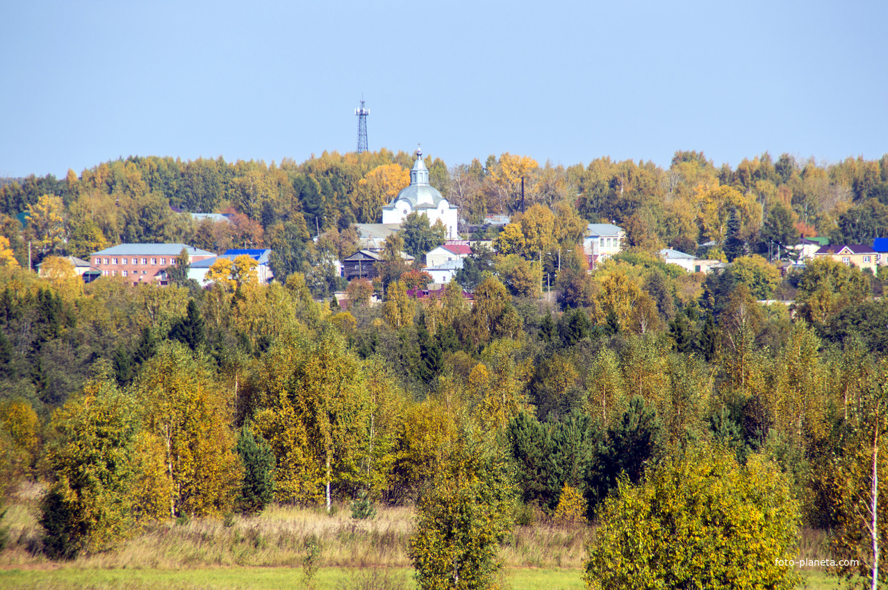 Вид на пос. Кумены Кировской области