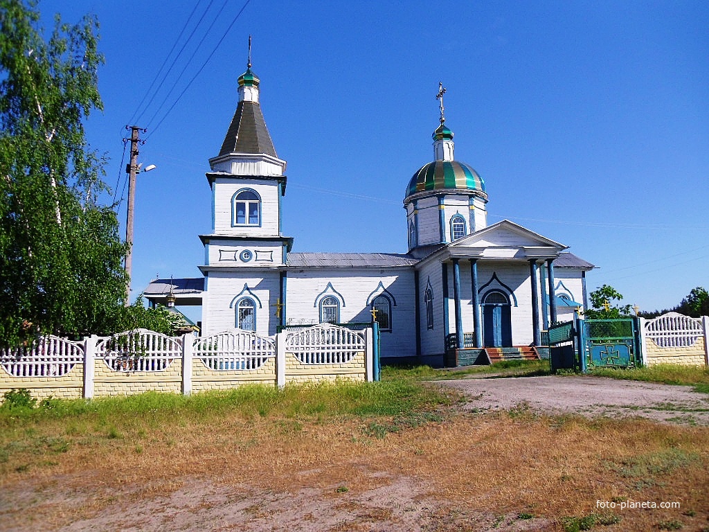 Дерев’яний Свято-Миколаївський храм 1858 р