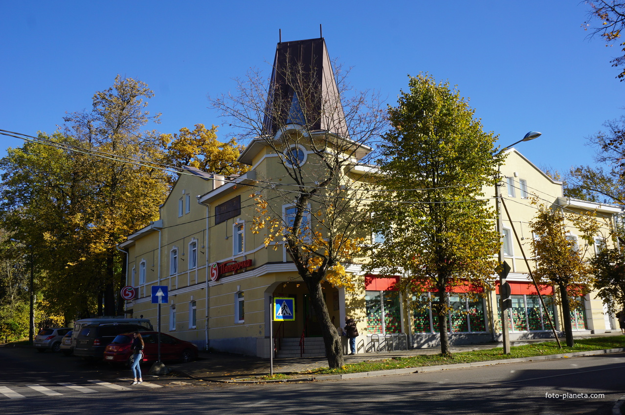 На улице Чкалова.