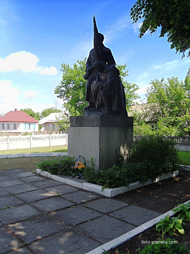 Пам&#039;ятник воїнам-визволителям загиблим в грудні 1943 року під час визволення села Степанки від німецько-фашистських загарбників.