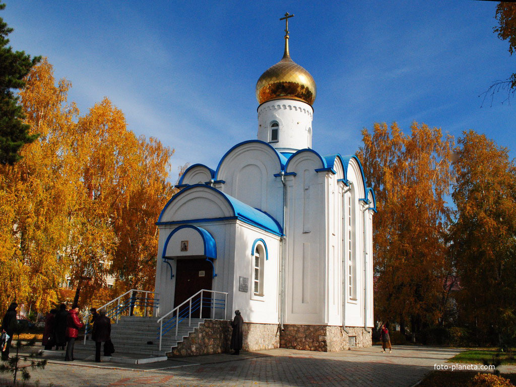 Церковь иконы Владимирской Божией Матери. Искитим.