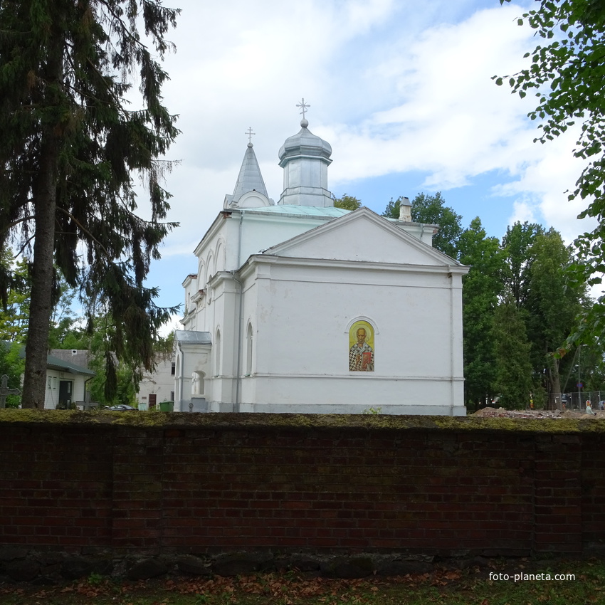 Церковь Николая Чудотворца.  Год постройки:между 1861 и 1864. Архитектор: А.Эдельсон