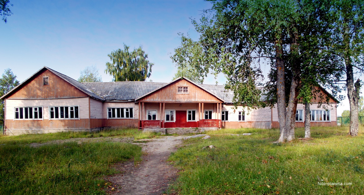 Начальная школа в Акконьярви.