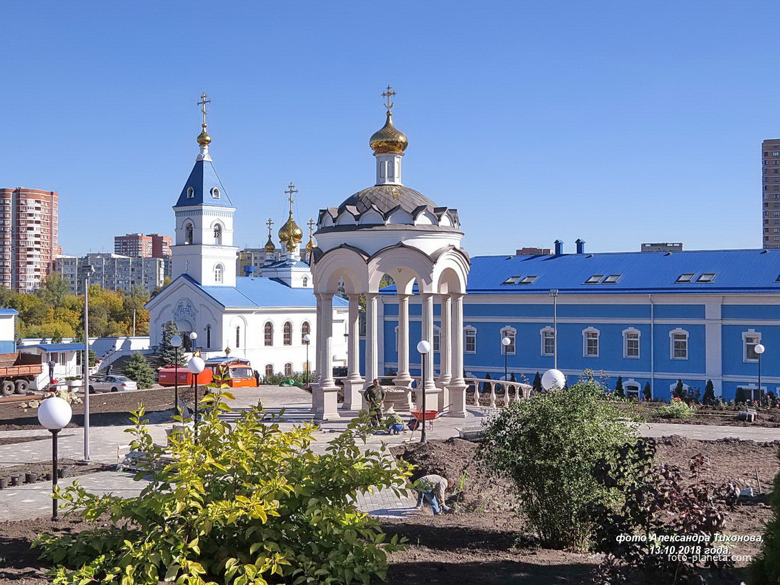 Свято-Иверский женский монастырь.  Ротонда.