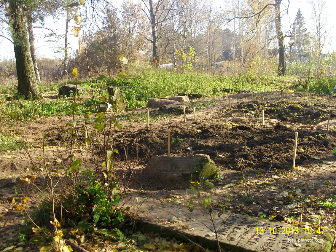 Завершение археологических раскопок Кривандинского мегалитического комплекса на месте старого Погоста