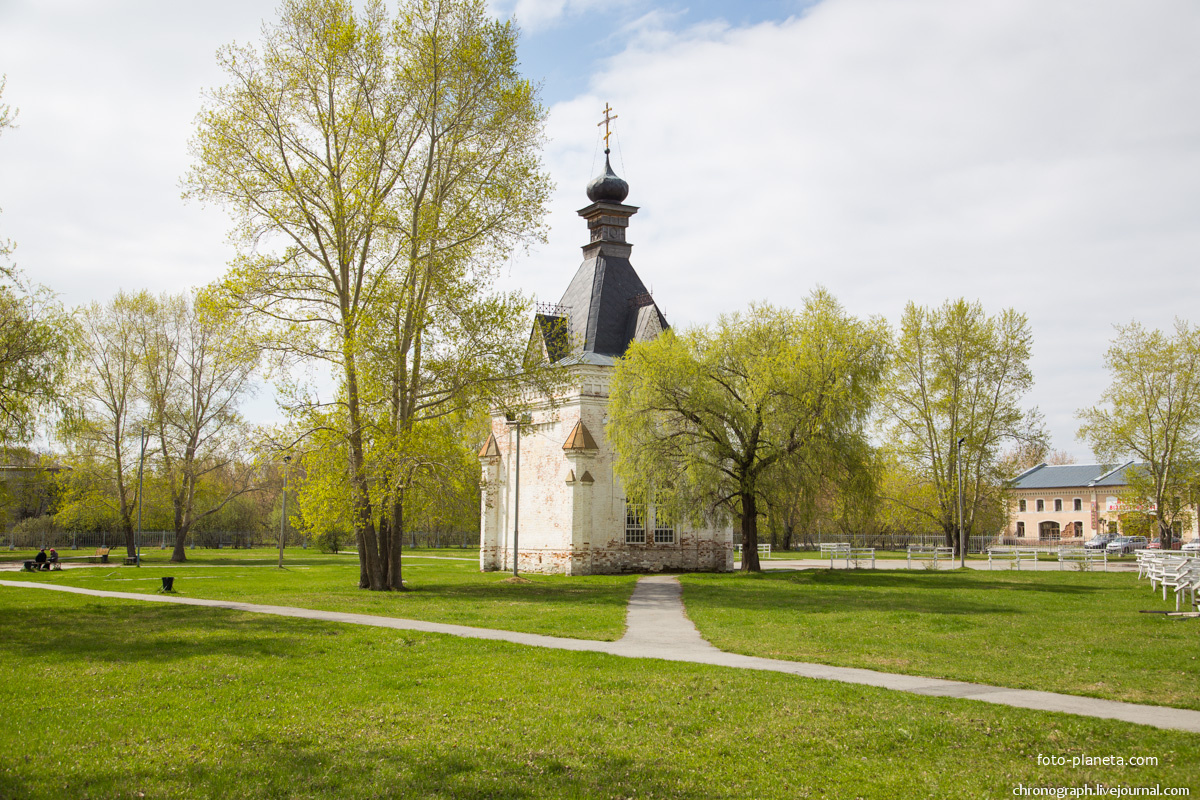 Часовня Александра Невского в Александровском саду
