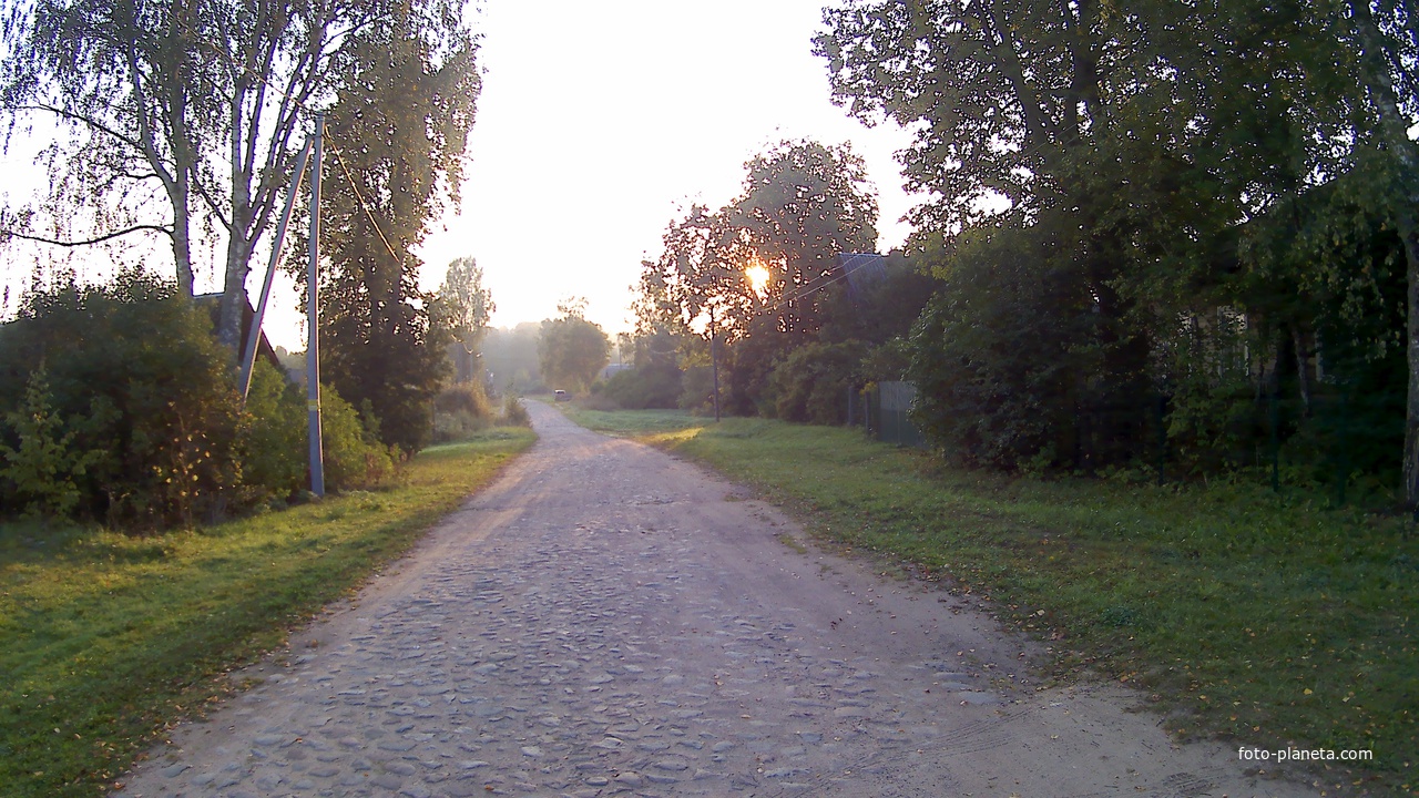 Деревня Ерёмино. Раннее утро.