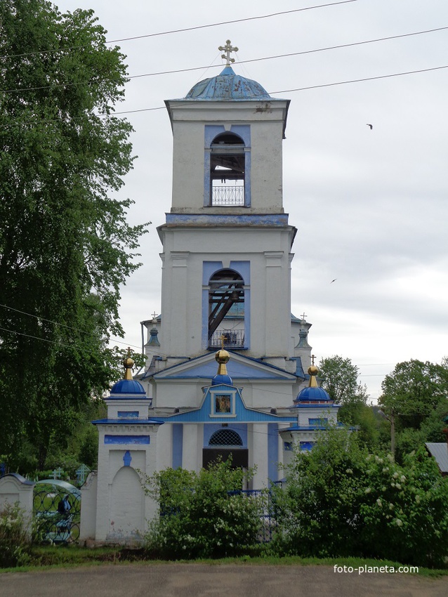 Церковь  Святой Троицы  до реставрации.