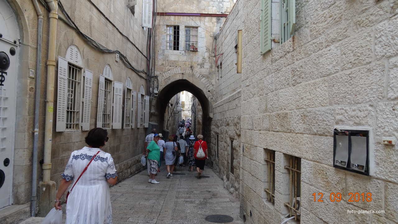 Улица старого Иерусалима