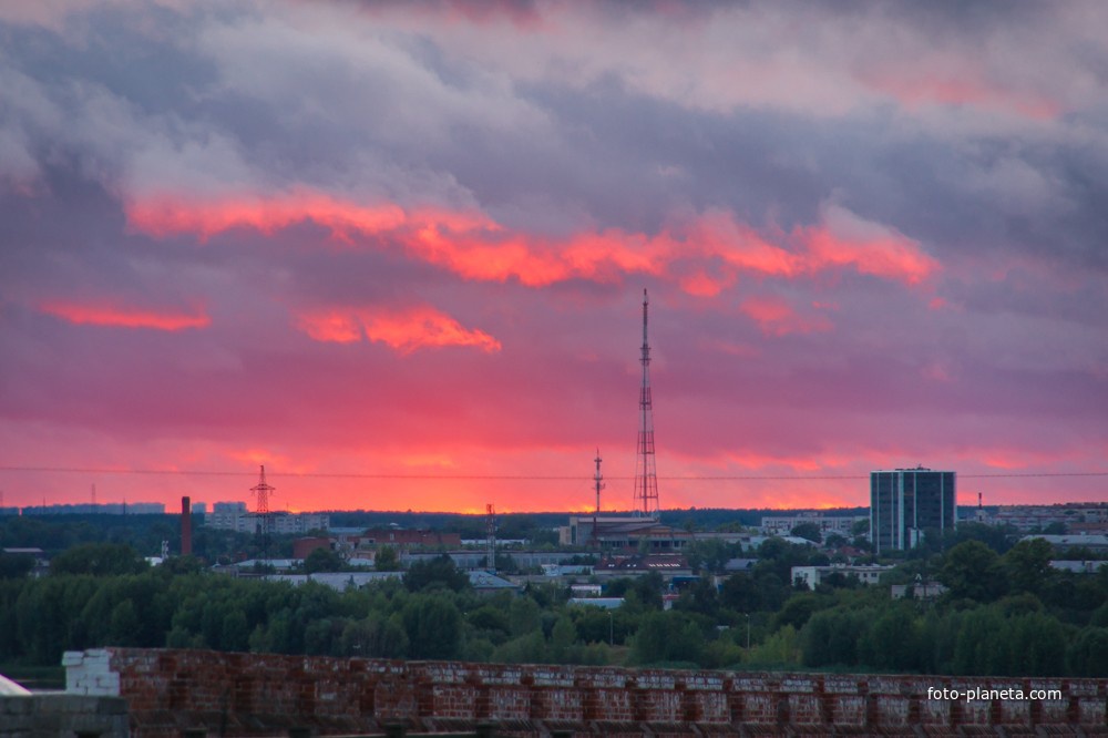 Панорама города