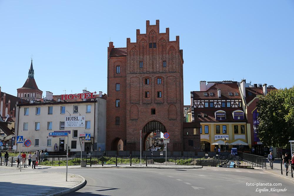 Городские ворота Ольштына