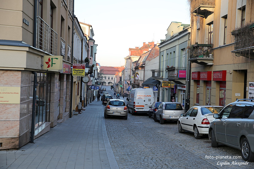 Улица города Кельце
