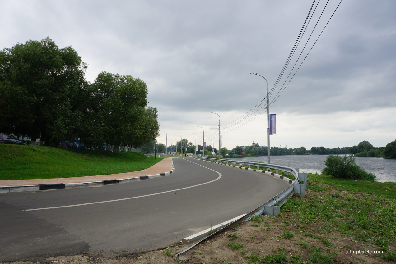 Москворецкая улица, дорога в учебно-тренировочный центр олимпийского резерва