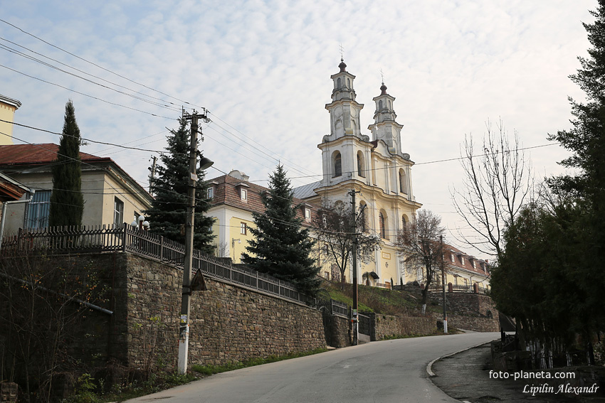 Дорога к Василианскому монастырю