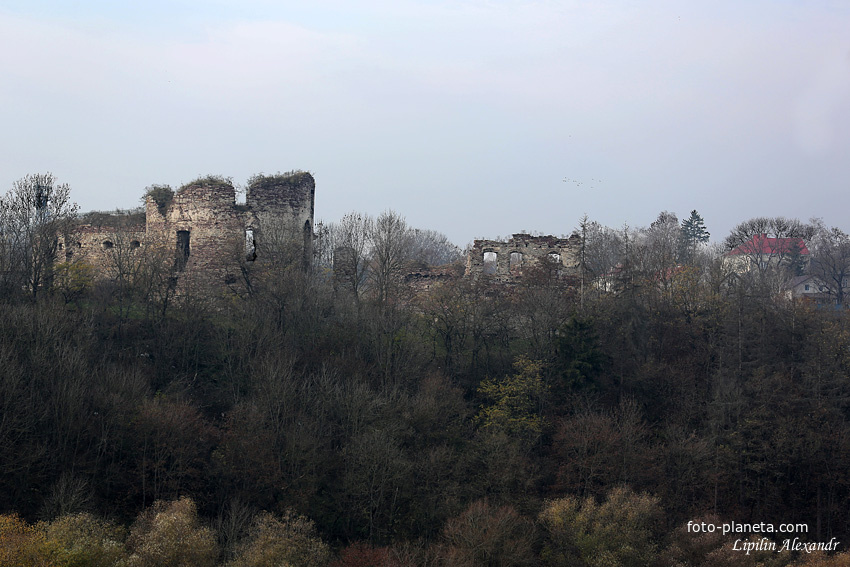 Руины оборонного Бучачского замка