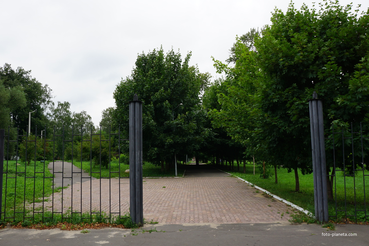 Мемориальный парк в Бронницах