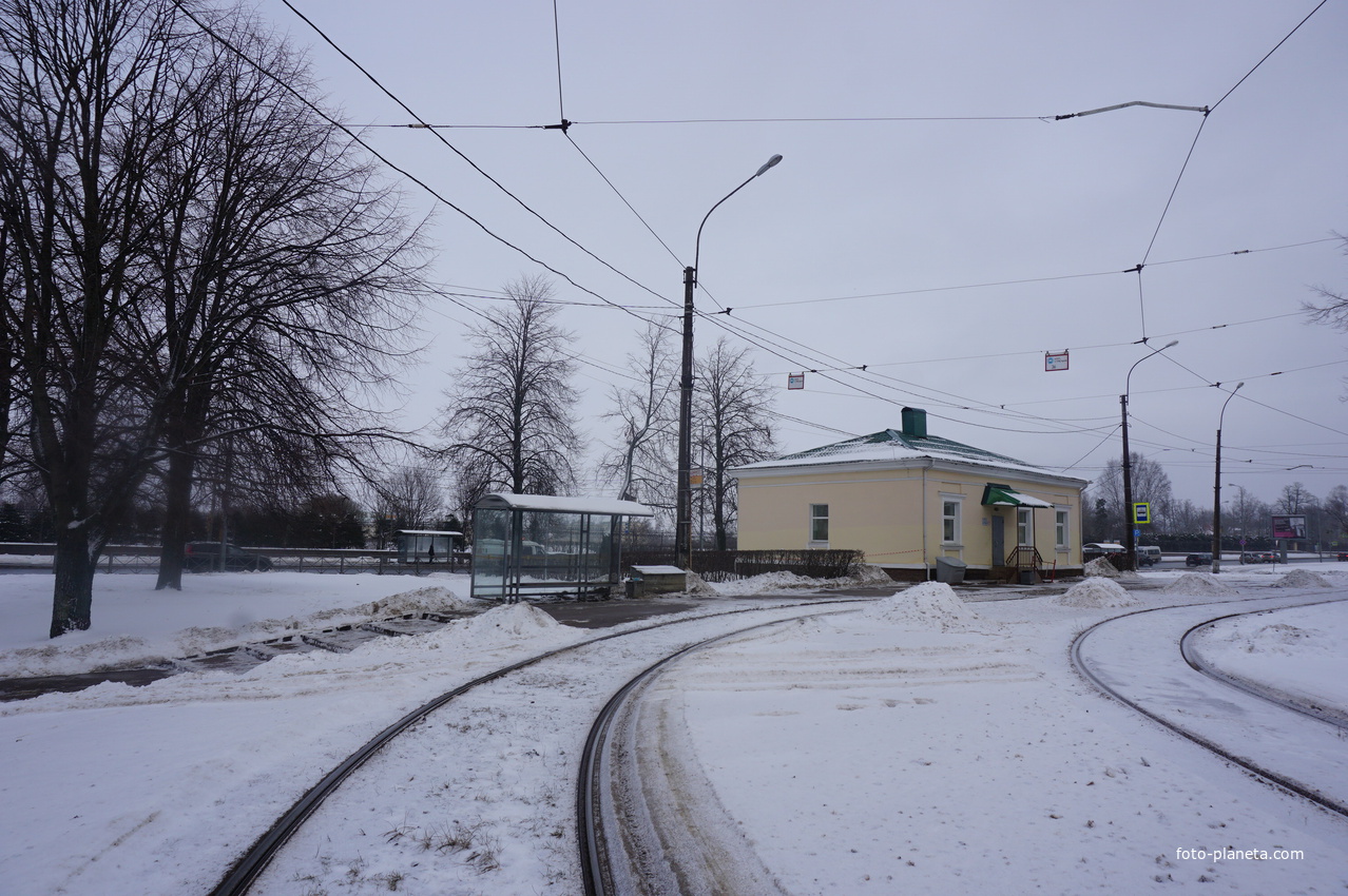 Трамвайные пути 36 маршрута.