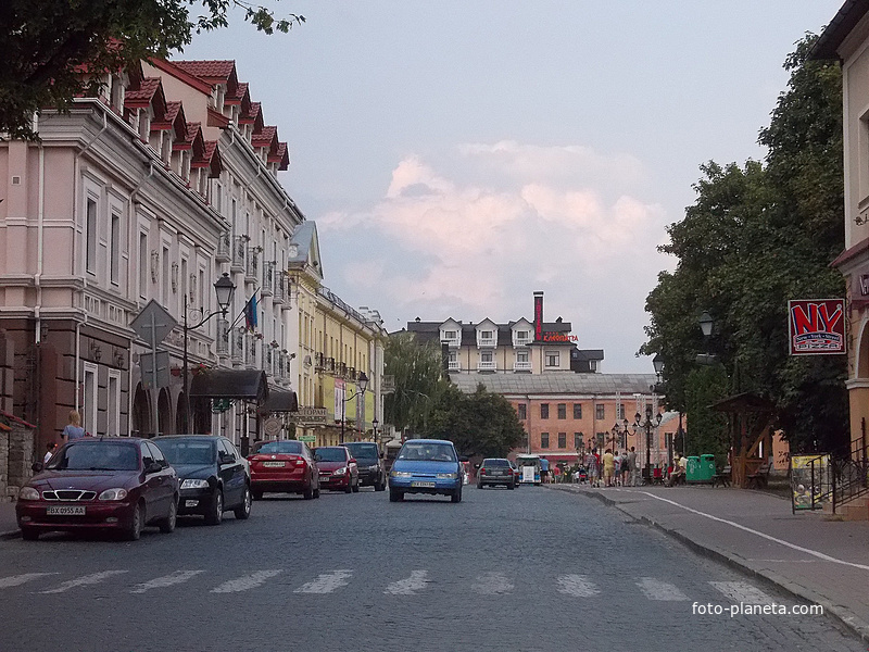 Улица в Каменец-Подольский