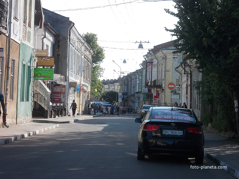 Улица в городе Стрый