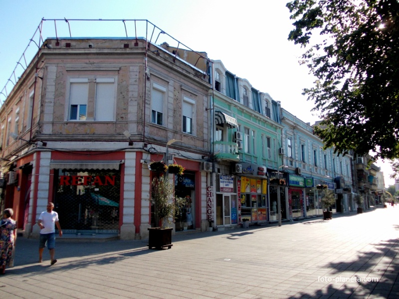 Улица в городе Бургас
