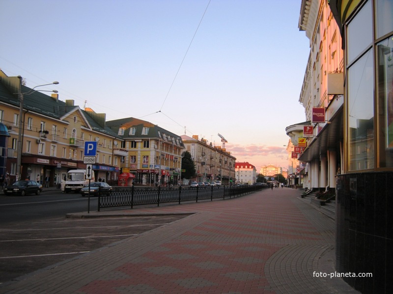 Улица в городе Ровно
