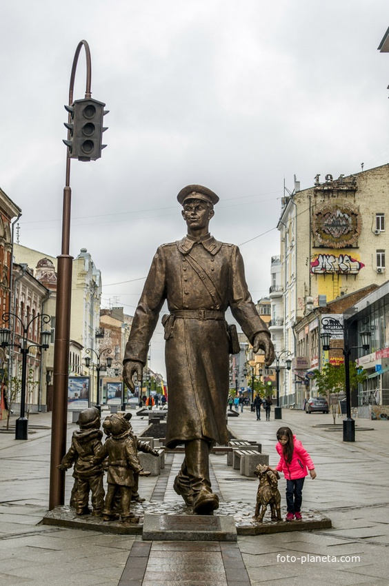 Памятник Дяде Степе В Самаре Фото