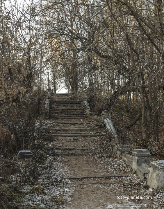 Лестница в городе Старица