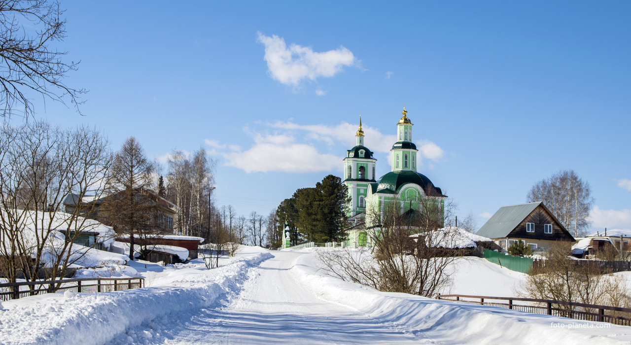 Троицкая церковь в с. Волково Слободского района Кировской области