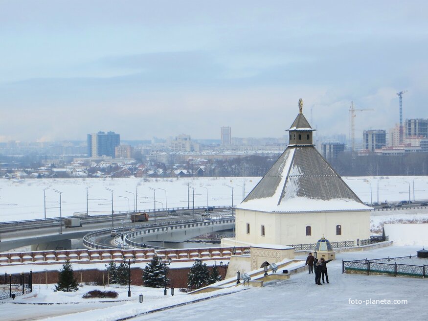 Казанский кремль. Тайницкая проездная башня