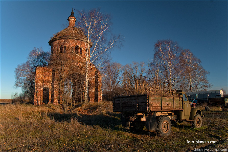 Остатки Церкви Николая Чудотворца в Терентеево