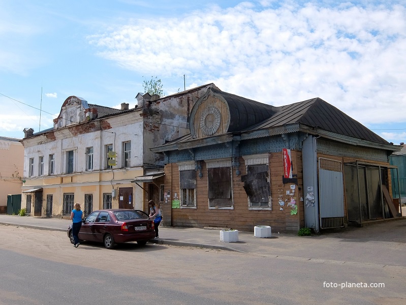 Улица в городе Бежецк