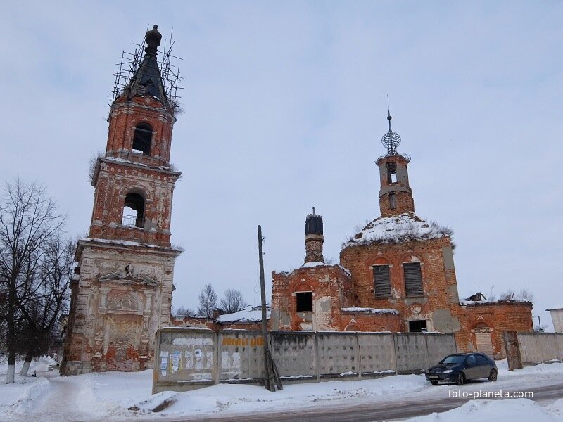 Заброшенная Покровская церковь