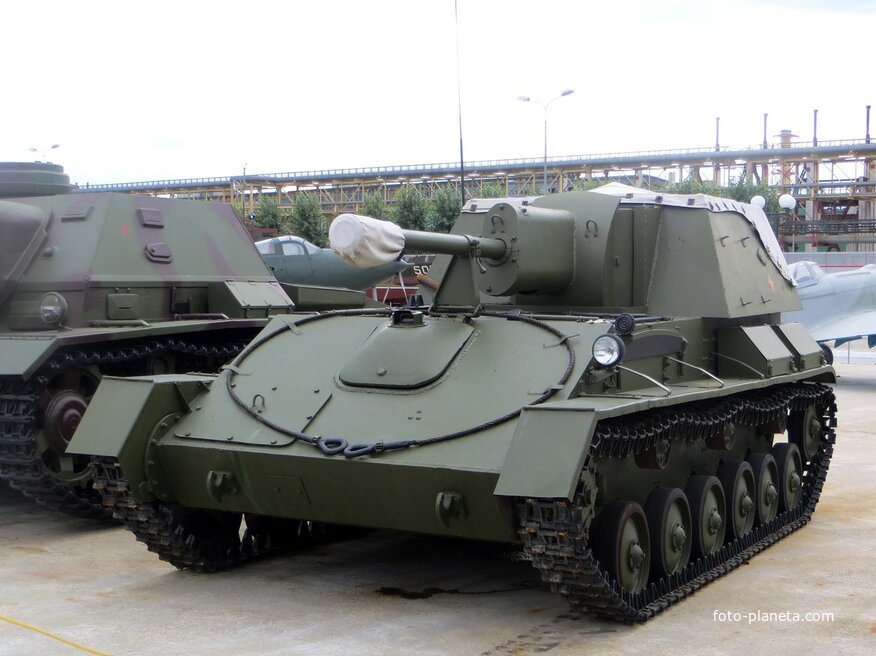 Самоходная артиллерийская установка СУ–76М