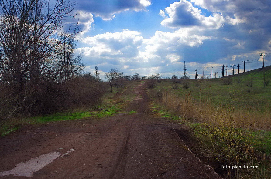 заброшенная дорога на Щебёнку