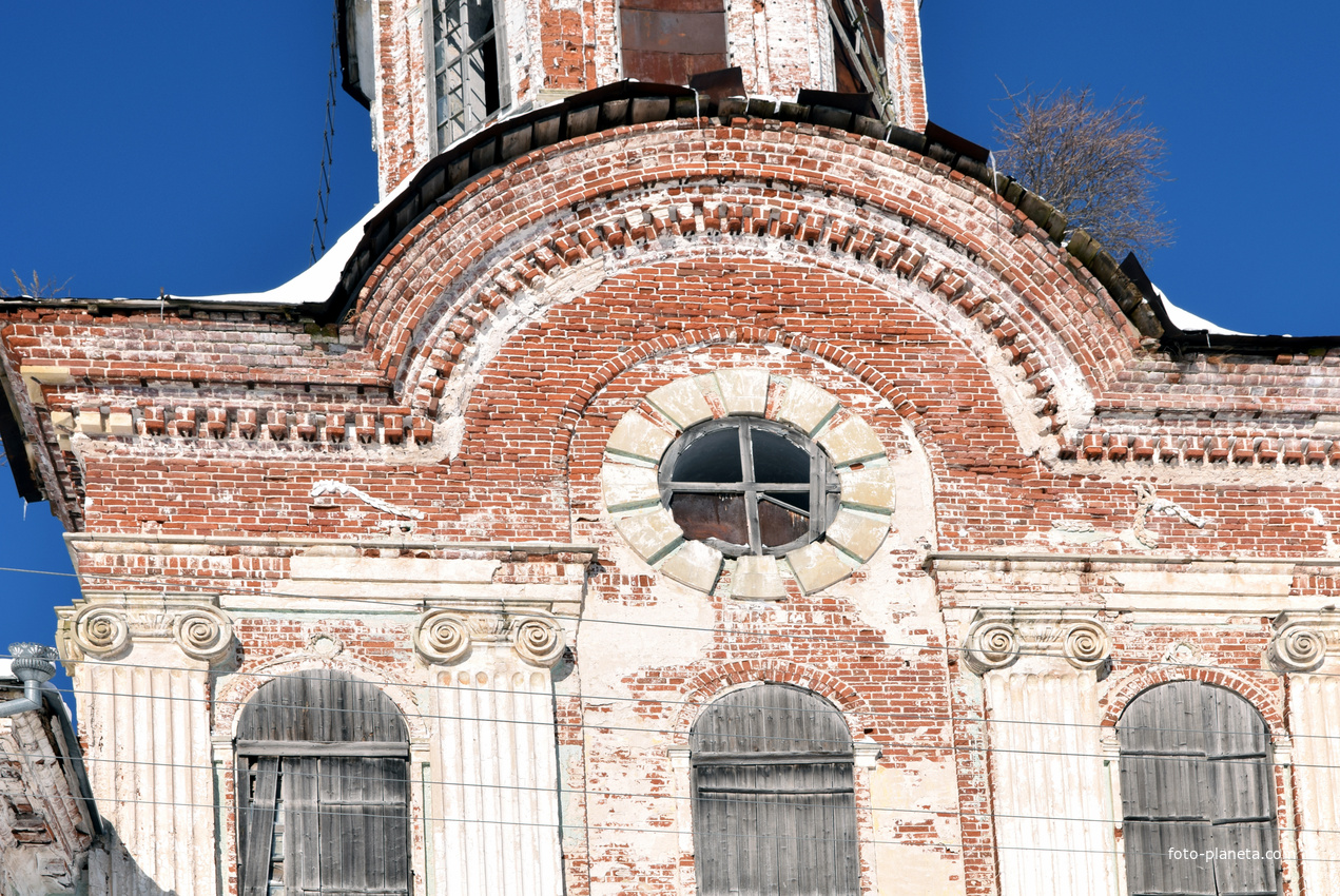 Преображенская церковь села Зашижемье Советского района Кировской области