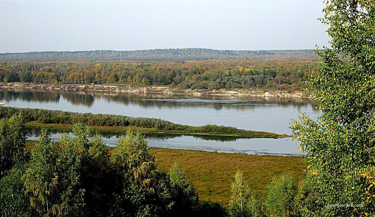 Вид на реку Ока