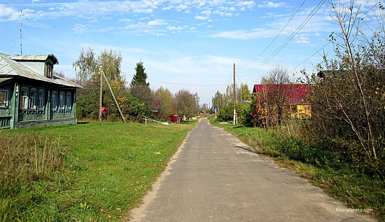 Улица деревни