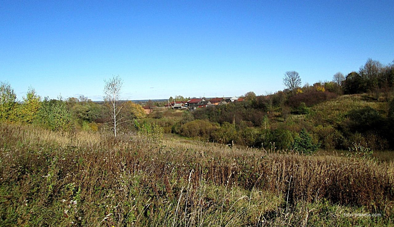 Вид с деревни,на Соловьёво.