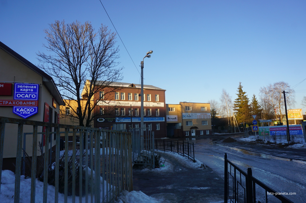 Улица Парковая.