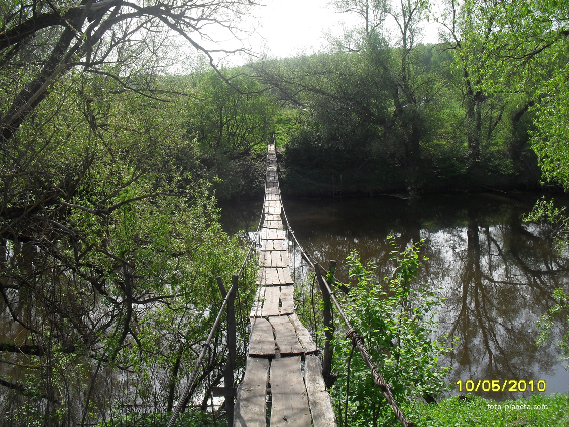 мост через р. Упа в дер. Ново-Русаново