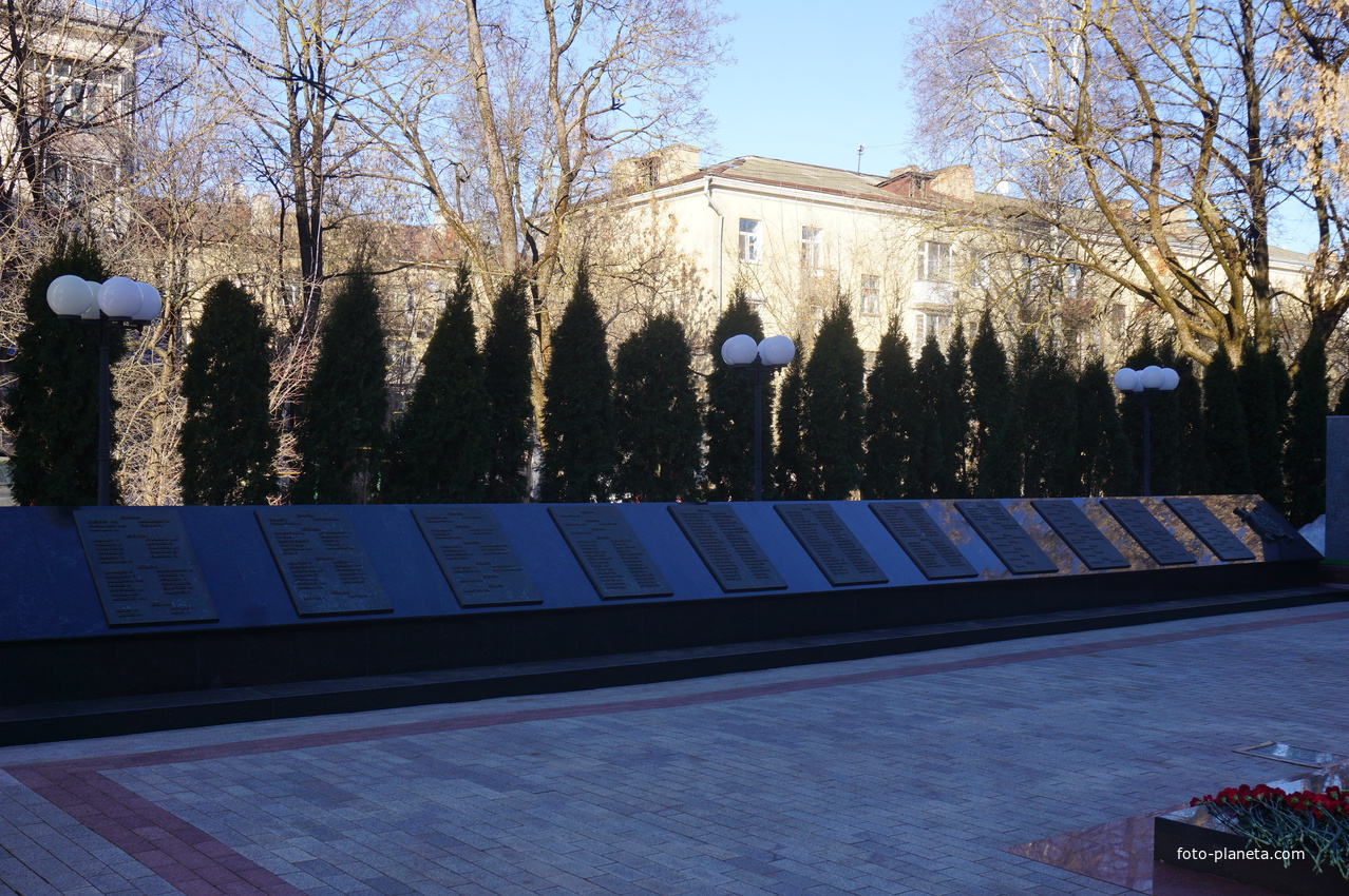 Памятник воинам МВД.