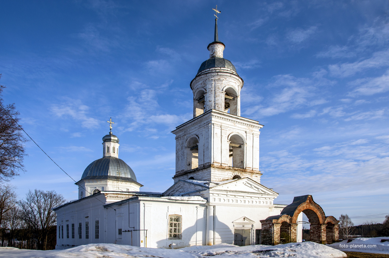Вознесенская церковь в с. Архангельское Уржумского района Кировской области