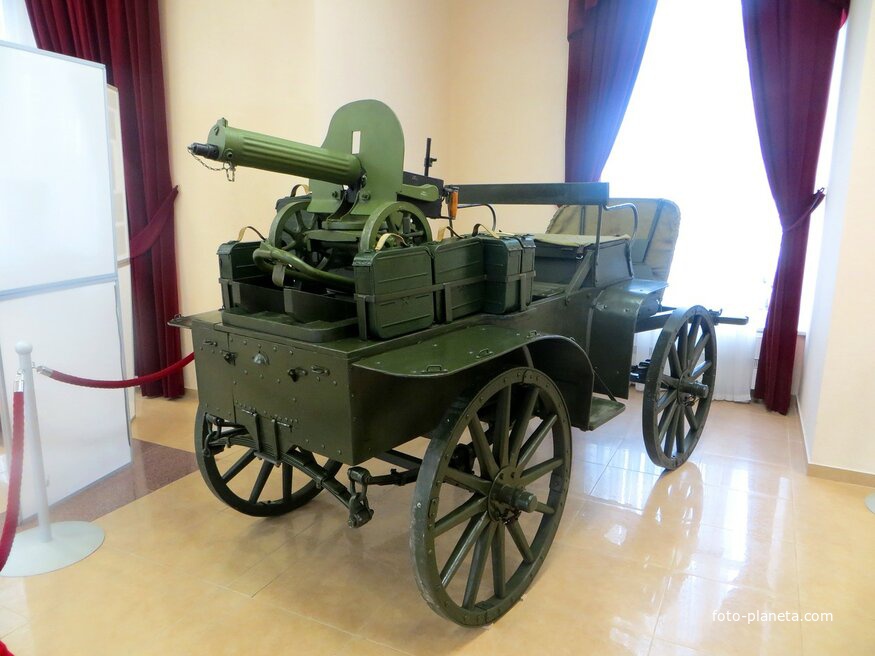 Пулемётная кавалерийская тачанка