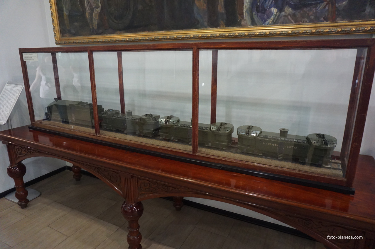Экспонаты Центрального Военно-Морского музея.