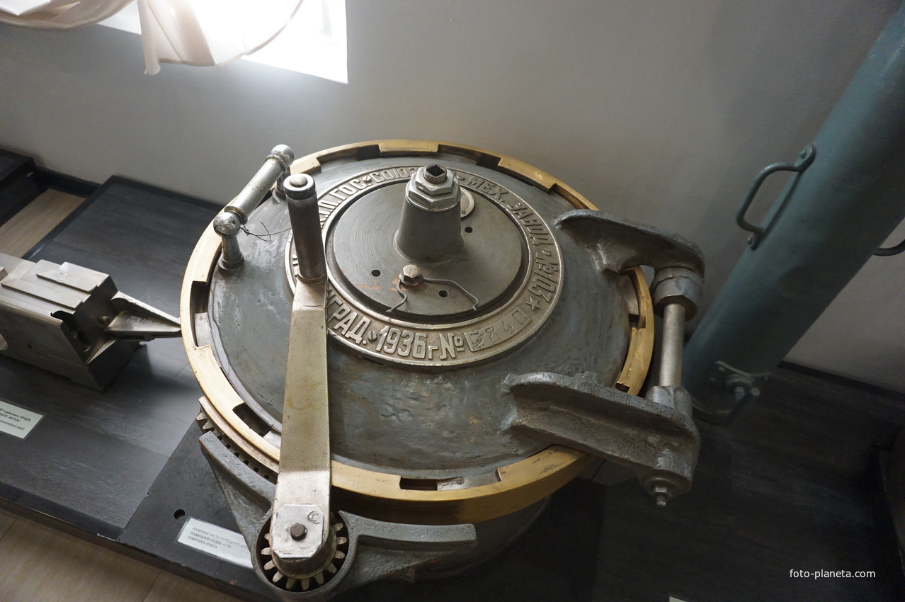 Экспонаты Центрального Военно-Морского музея.