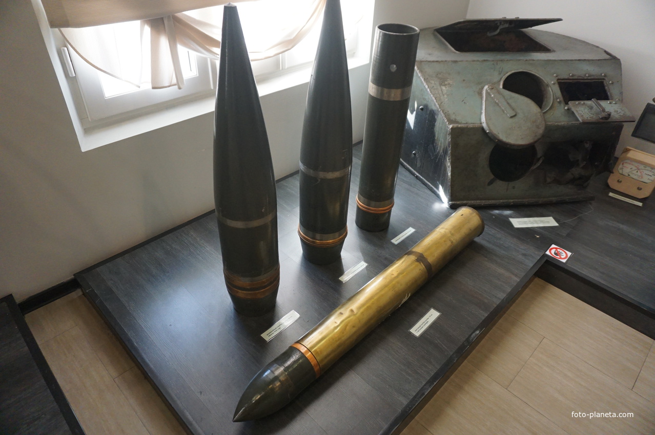 Экспонаты Центрального Военно-Морского музея.