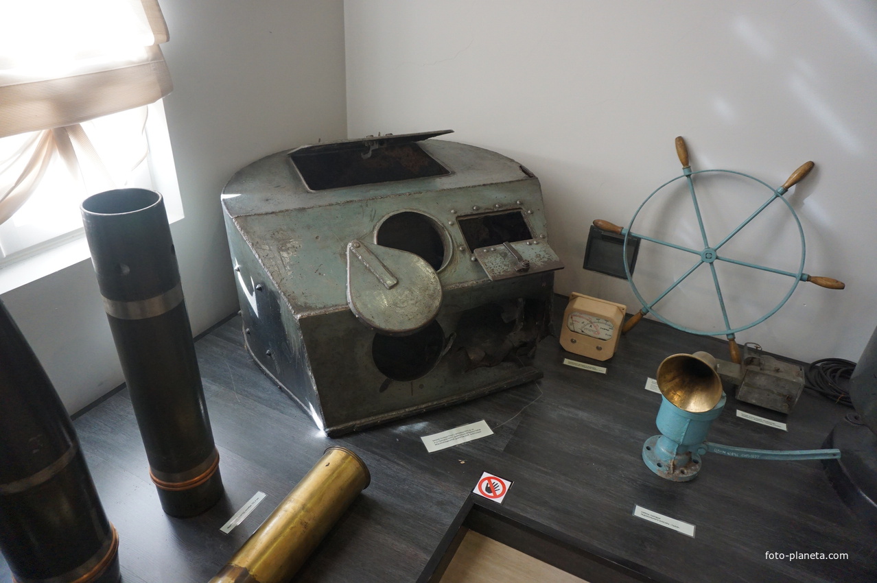 Экспонаты Центрального Военно-Морского музея.