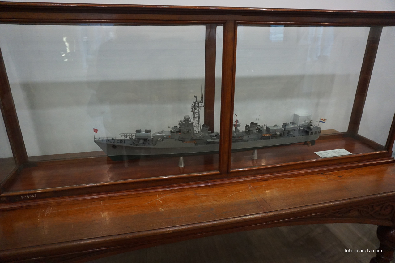Экспонаты Центрального Военно-Морского музея.